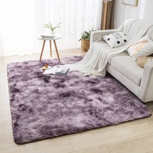 Tapis doux en fausse fourrure, accessoire de salon, style moderne, vente en gros,