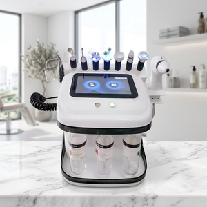 Dispositivo Profesional de Análisis de Piel con Hidrodermoabrasión 9 en 1, Máquina de Belleza Facial para Limpieza Profunda y Rejuvenecimiento de la Piel - Product Image 1