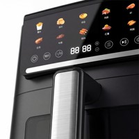 Nouvelle friteuse à air sans huile saine de 6,5 L, ODM/OEM, 10 couleurs, menu numérique, contrôle numérique