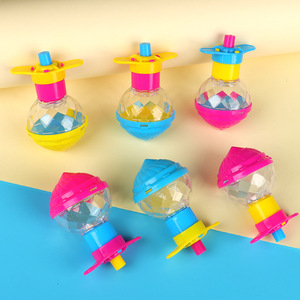 Toupies tournantes à grande vitesse, jouet lumineux pour enfants de 2 à 4 ans, unisexe, alimenté par batterie, design coloré - Product Image 1