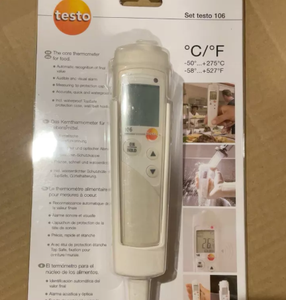 เทอร์โมมิเตอร์แบบแท่ง Testo รุ่น Testo 104-IR/Testo 104/Testo 106/Testo 108 เทอร์โมมิเตอร์แบบเจาะวัด อุปกรณ์ทดสอบอื่นๆ - Product Image 2