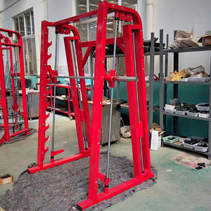 Power rack de fitness para gimnasio comercial Smith tiultifunctional yym/Smith achachine tiultistation - Product Image 4