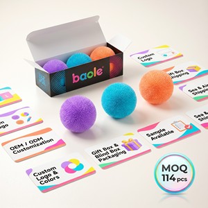 Artículo Popular Transfronterizo de Schylling: Set de Juguetes Blandos de Goma 3 en 1, Incluye Squishy de Malt Sugar y Fuzz Ball - Product Image 5