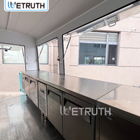 Wetruth - Carrito de Helados Móvil Personalizado para Catering, Remolque de Comida, Equipo de Restaurante, Camión de Comida Eléctrico Citroën