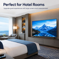 65 Inch Smart TV 4K UHD Android OS Hotel TV HDR LED Oogbescherming Cinema Grade Home Theatersysteem