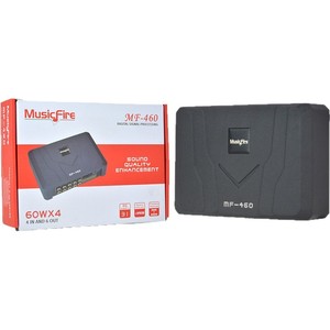 MusicFire MF-460 <b>Car</b> <b>Amplifier</b> 4 Inputs 6 Outputs Built-in DSP App Tuning 12V 4 Ohm 90-100dB SNR - Product Image 5