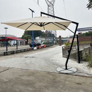 Sombrilla de Jardín Impermeable para Exteriores, Playa, <span class=keywords><strong>Patio</strong></span>, Tipo Cantilever, de Lona, con Estructura de Hierro - Product Image 2