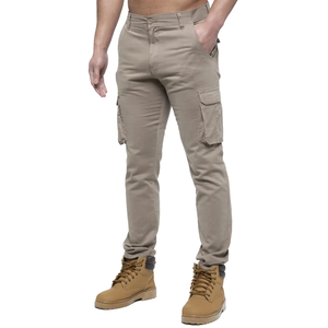 OEM Design <b>Mens</b> Cargo <b>Jeans</b> Trousers Chino Cotton Denim <b>Jeans</b> Casual <b>Work</b> Wear Pants - Product Image 3