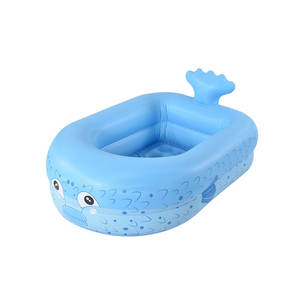 Piscine gonflable JOSEN en PVC pour enfants, légère, portable, avec toboggan et arroseur, durable, écologique, pour l'extérieur - Product Image 4