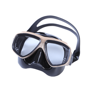 Profissional de Moda Quadro Temperado Óculos Anti Nevoeiro Lente Flutuante de Mergulho Equipamento de Mergulho Máscara De Mergulho Profundo - Product Image 2