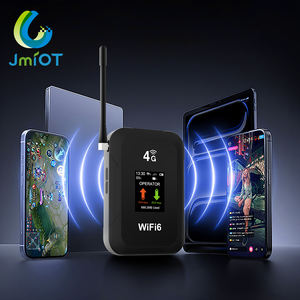 Routeur Wi-Fi de poche JIMI 5000mAh avec batterie, RJ11, VoLTE, Vsim, Esim, point d'accès portable, appareil mobile 4G avec <span class=keywords><strong>carte</strong></span> <span class=keywords><strong>SIM</strong></span> - Product Image 1