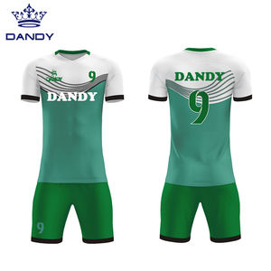 Sublimación personalizada Transpirable Nombre Kits del equipo de fútbol Ropa de fútbol - Product Image 6