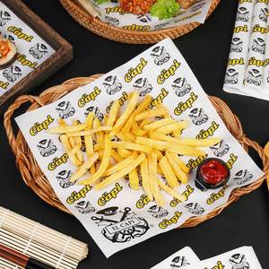 Papel Antigrasa de Grado Alimenticio para Hornear Pan, Hamburguesas, Pollo Frito y Papas Fritas, Papel de Envolver Biodegradable para Hornear - Product Image 6
