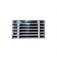 Diffuseur linéaire HVAC en aluminium pour ventilation