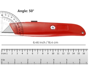 Cuchillo Multiusos, Cortador <span class=keywords><strong>de</strong></span> Cajas, Cuchilla <span class=keywords><strong>de</strong></span> Cerámica Retráctil, Resistente, con Bloqueo <span class=keywords><strong>de</strong></span> <span class=keywords><strong>Seguridad</strong></span>, Personalizable OEM para el Hogar, Oficina y Escuela - Product Image 2