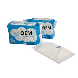 Vente en gros de serviettes hygiéniques jetables en coton biologique bambou ultra mince super absorbant anti-fuite respirant anion jour nuit - Product Image 1