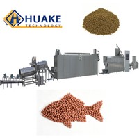 Extrudeuse de granulés d'aliments pour poissons, machine de traitement des aliments secs pour animaux de compagnie (chiens, chats, oiseaux, singes), prix