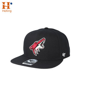 Negro personalizado Snapback sombreros/<span class=keywords><strong>tapas</strong></span> W/<span class=keywords><strong>Toro</strong></span> Logotipo de bordado - Product Image 4