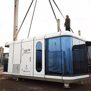 Prefabricated Container Ready Made House Coffee Shop/Small Cafe Shop Container House