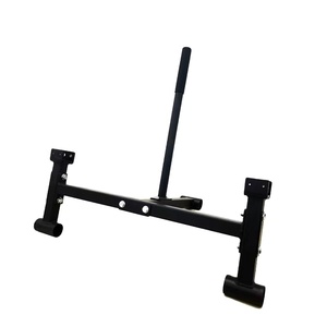 健身房硬拉杠铃架家用健身器材硬拉教练杆升降器杠铃杆撬棍 - Product Image 1