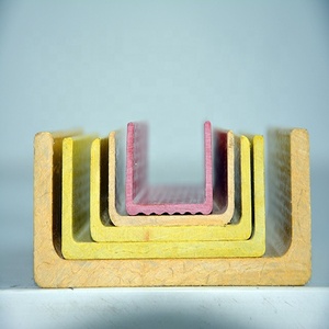 KIG frp pultrusione tubo quadrato e tubo scanalato grp in fibra di vetro tubo quadrato FRP braccio trasversale - Product Image 2