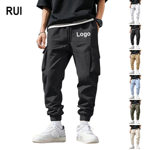 RUIQUWIN Pantalon Cargo Tactique en Toile pour Hommes, Respirant, Taille Élastique, Multi-Poches, Vêtement de Travail d'Extérieur, Techwear – Vente en Gros - Product Image 1