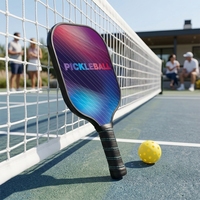Raquette de pickleball en fibre de verre, ensemble complet, niveau professionnel