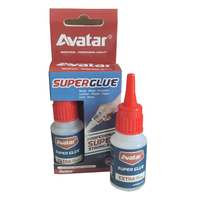 Adhésif liquide cyanoacrylate écologique en emballage individuel pour une adhérence forte dans le travail du bois et la construction