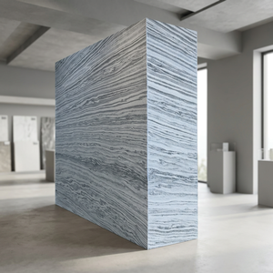 Revestimiento de Piedra Natural de Pizarra, Losa Delgada Pulida, Revestimiento de Pared para Baño de Villa Moderna, Fabricante en India - Product Image 2