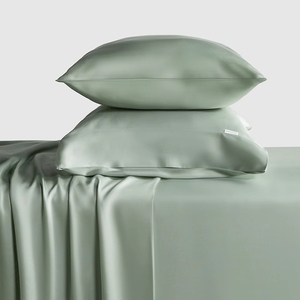 Luxury 4-Piece Eco-Friendly <strong>Bamboo</strong> <strong>Bedding</strong> Sheet <strong>Set</strong> 300TC Woven with Cooling Feature for Home &amp; Hotel Use - Product Image 3