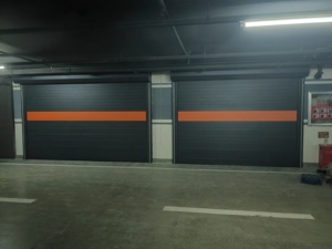 Portes à enroulement en aluminium durables personnalisées avec protection contre le vent et prévention des incendies <span class=keywords><strong>Porte</strong></span> à enroulement silencieuse - Product Image 4