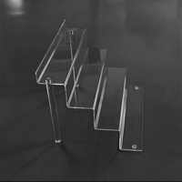 Présentoir en acrylique à 4 étages pour Amiibo, support montant pour Cupcakes, desserts et cosmétiques, étagère en hauteur