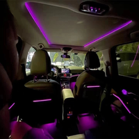 Lumière de toit LED 11 couleurs pour BMW Série 3/5 G20 G30 G01 G05 X3 X4 X5 X6 X7, éclairage d'ambiance panoramique pour toit de voiture, rénovation