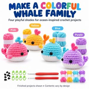 Mini-cadeaux assortis faits main en crochet pour fête d'anniversaire : animaux amigurumi, sacs surprises pour enfants - Product Image 3