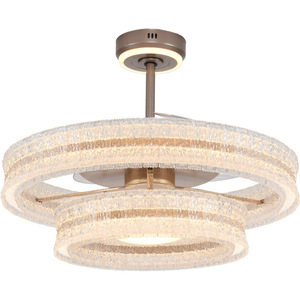 Invisible Inverter Ceiling <b>Fan</b> Light With Integrated <b>Fan</b> And Led Light For Living Room And Dining Room 2026 New Model - Product Image 3