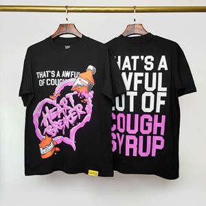 Hot Sale New Arrival Top Quality THAT'S a AWFUL LOT of COUGH SYRUP Shirts Designer Scannable Print Short Sleeved Shirts for Men - Product Image 6