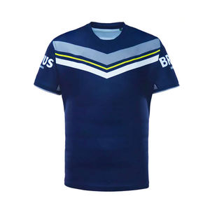 Camiseta Deportiva Personalizada de Manga Corta para Hombre, Transpirable, de Poliéster, con Estampado por Transferencia de Calor, para Entrenamiento de Rugby League 2026 - Product Image 2