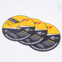 Disques de découpe abrasifs en résine industrielle de 9 pouces, double filet en fibre de verre, pour meuleuse d'angle, 230*2.0*22.23mm