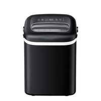 Machine à glaçons automatique portable pour la maison, 16 glaçons par cycle, 13 kg/jour, épaisseur de glace réglable, pour la maison et les cafés
