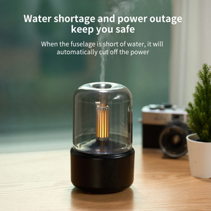 Ultrasonic Air Humidifier <b>Essential</b> <b>Oil</b> <b>Diffuser</b> Candle Aroma <b>Diffusers</b> for Room Hotel Comfortable Relaxing Aroma Experience - Product Image 5