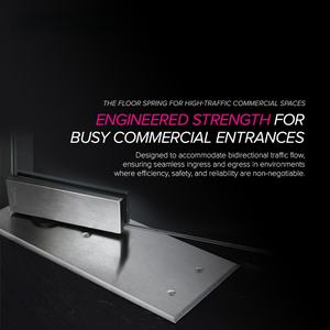 Portes de magasin commerciales, portes en verre <span class=keywords><strong>avec</strong></span> cadre en aluminium résistant au vent, design contemporain - Product Image 3