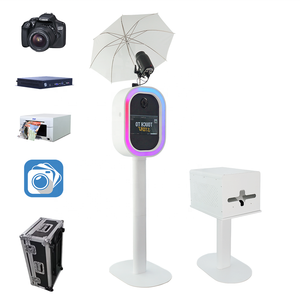 Machine photomaton à écran tactile 13,3 pouces, appareil photo reflex numérique, photomaton avec imprimante, support, équipement de location pour <span class=keywords><strong>mariage</strong></span>, photomaton - Product Image 2