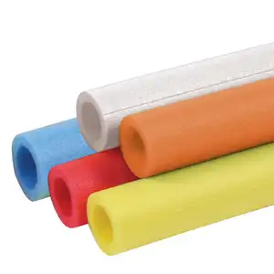 Tube packaging colorful epe round foam