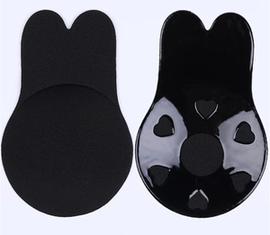 Superior Quality Rabbit Ear <strong>Shape</strong> Pasties Silicon Reusable Breast Lift Women <strong>Nipple</strong> Cover - Product Image 6