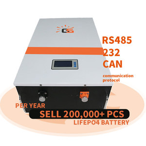 51.2v 10kw 15kw 30kw 60kw 파워월 벽걸이 형 리튬 배터리 48v 340ah Lipo4 배터리 팩 - Product Image 2