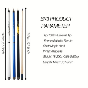 ไม้คิวบิลเลียด PREOAIDR 3142 Punch&Jump Cue Stick ไม้คิวเบรกและจั๊มพ์  ด้ามจับเรียบเนียน ผลิตจากคาร์บอนเมเปิลเทคโนโลยี  ไม้คิวเบรกพูล - Product Image 2
