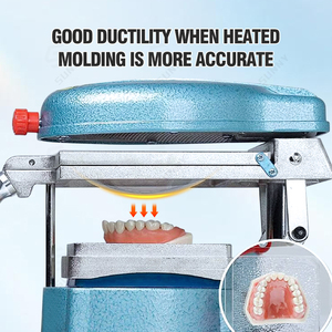Dental Lab Equipment Vacuum Forming <b>Machine</b> Orthodontic Thermoforming Sheet <b>Laminator</b> - Product Image 3