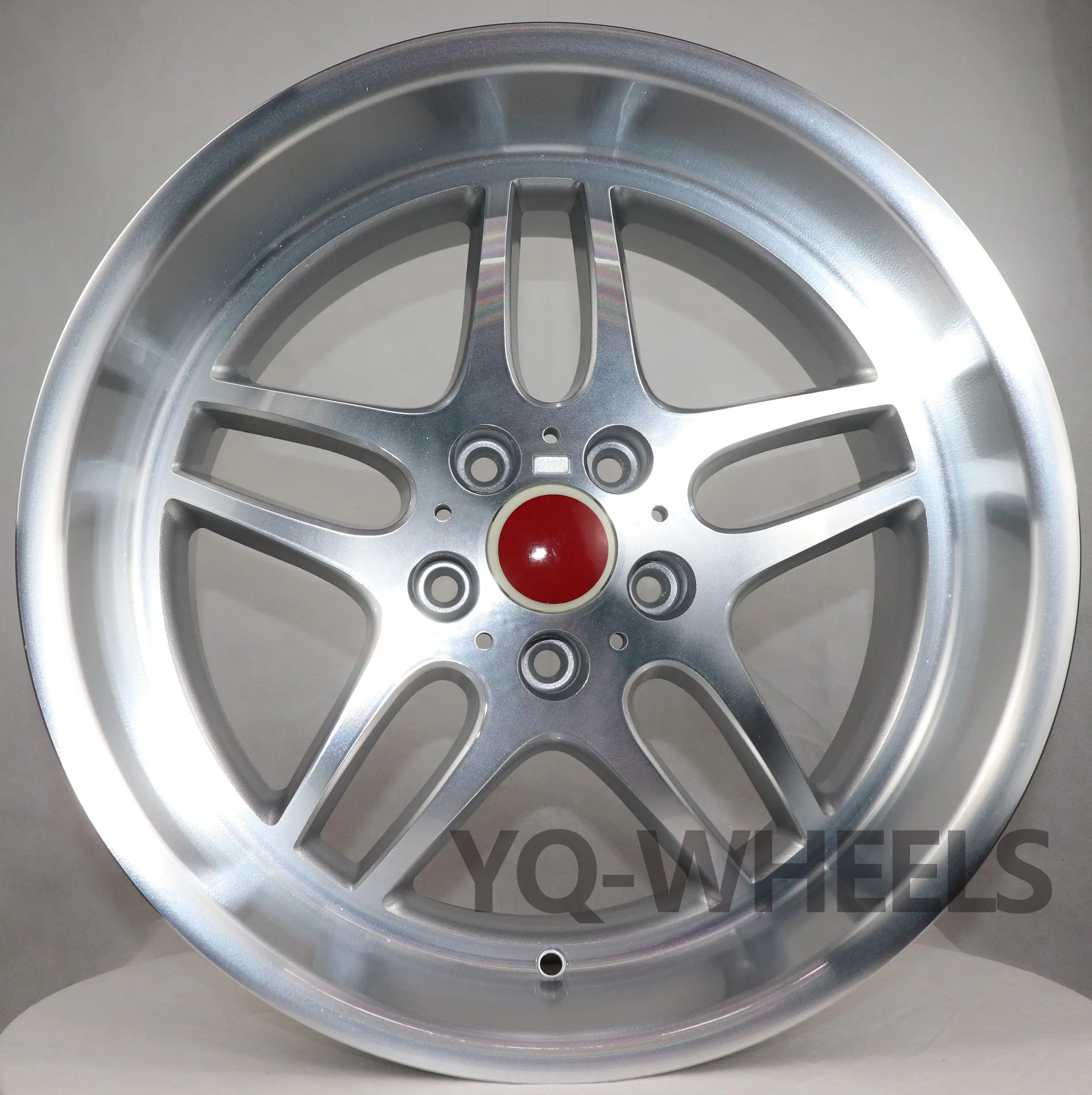 Lèvre profonde 19 pouces décalé 5 trous 5X120 Concave alliage d'argent ancienne jante de roues de voiture pour BMW M3 M5 E60 18 pouces