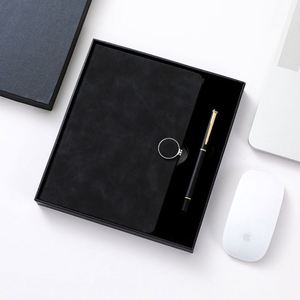 Customizable 2026Luxury <b>Refillable</b> Diary Stationery Promotional Business Magnetic Notebook Gift Set Pu Leather Journal With <b>Pen</b> - Product Image 3