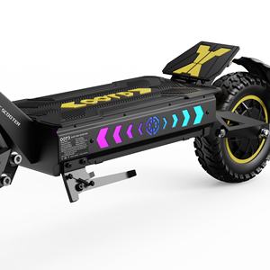 Trottinette électrique renforcée OOTD T10 PRO avec double moteur avant/arrière, autonomie de 70 km, étanche et pliable, vitesse maximale de 65 km/h - Product Image 4